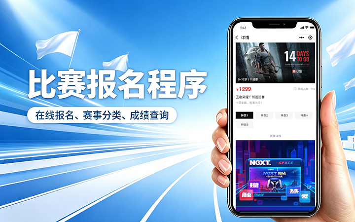 j9真人第一品牌赛事报名小程序开发_在线报名缴费系统定制