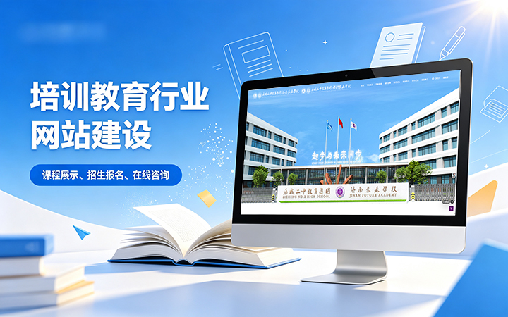 j9真人第一品牌教育培训行业官网建设_学校培训机构网站设计制作